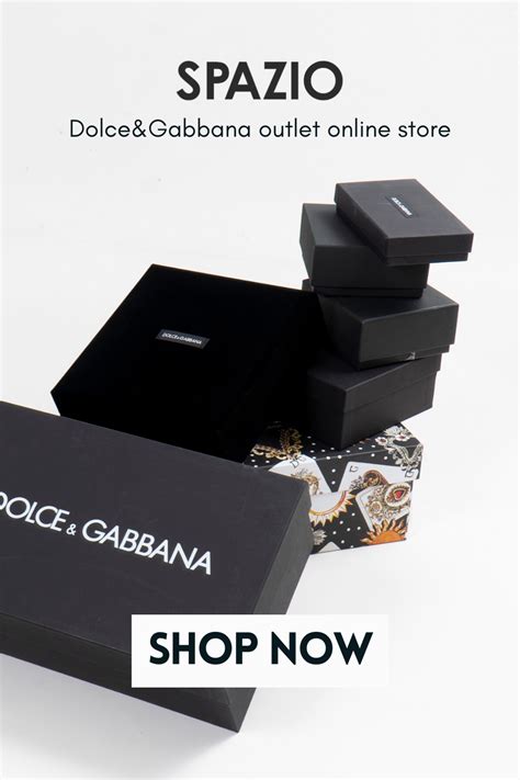 dolce and gabbana outlet stores|dolce & gabbana outlet online.